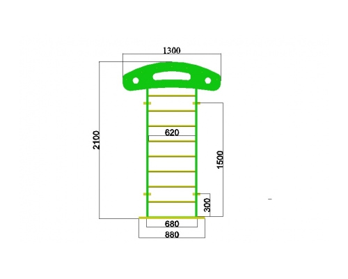 Детский спортивный комплекс для дома ''Олимпик-Грибок'' с сеткой